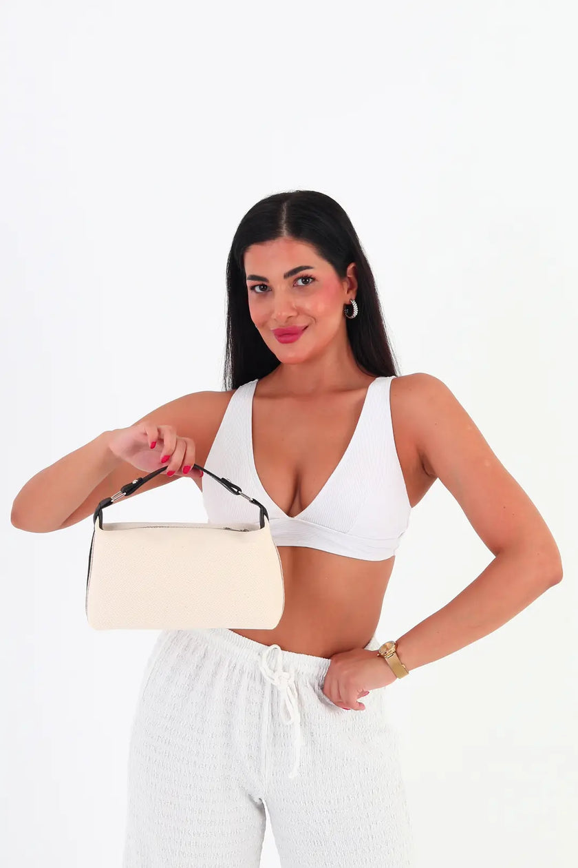 Casso Kanvas El Çantası Siyah