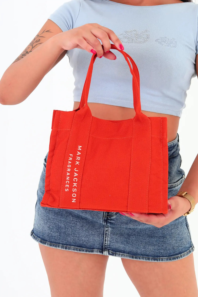 Cravin Kanvas Çapraz Çanta Turuncu