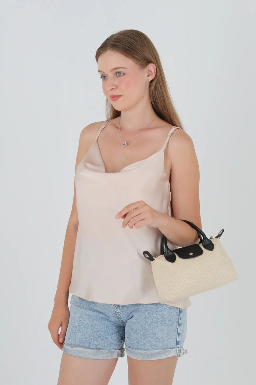 Norvis Kanvas Omuz Çanta Siyah