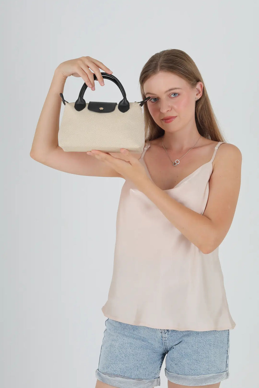 Norvis Kanvas Omuz Çanta Siyah