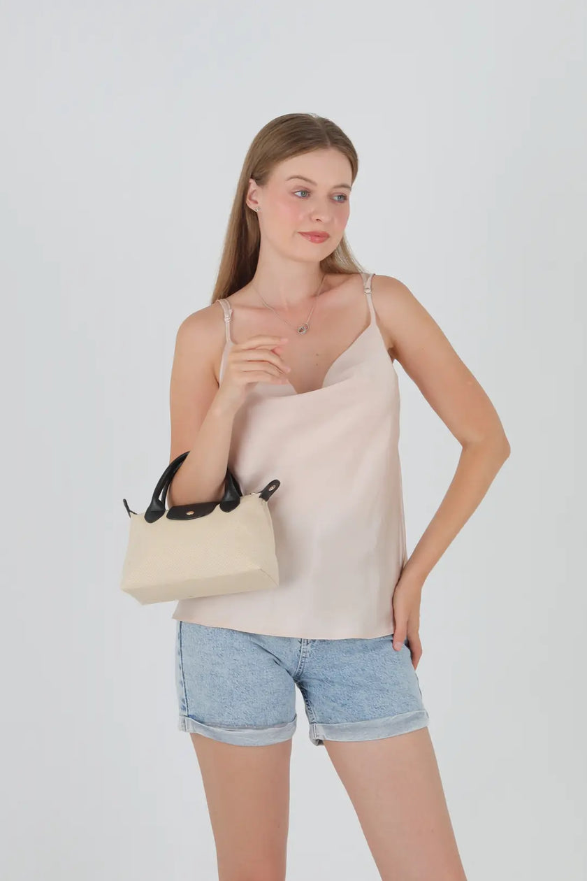 Norvis Kanvas Omuz Çanta Siyah