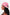 Rose çok renkli piliseli bandana,fular Pembe