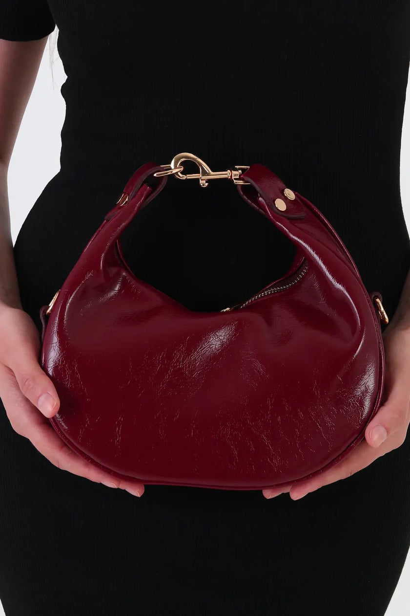 Dore Rugan Mini Çapraz Çanta Bordo