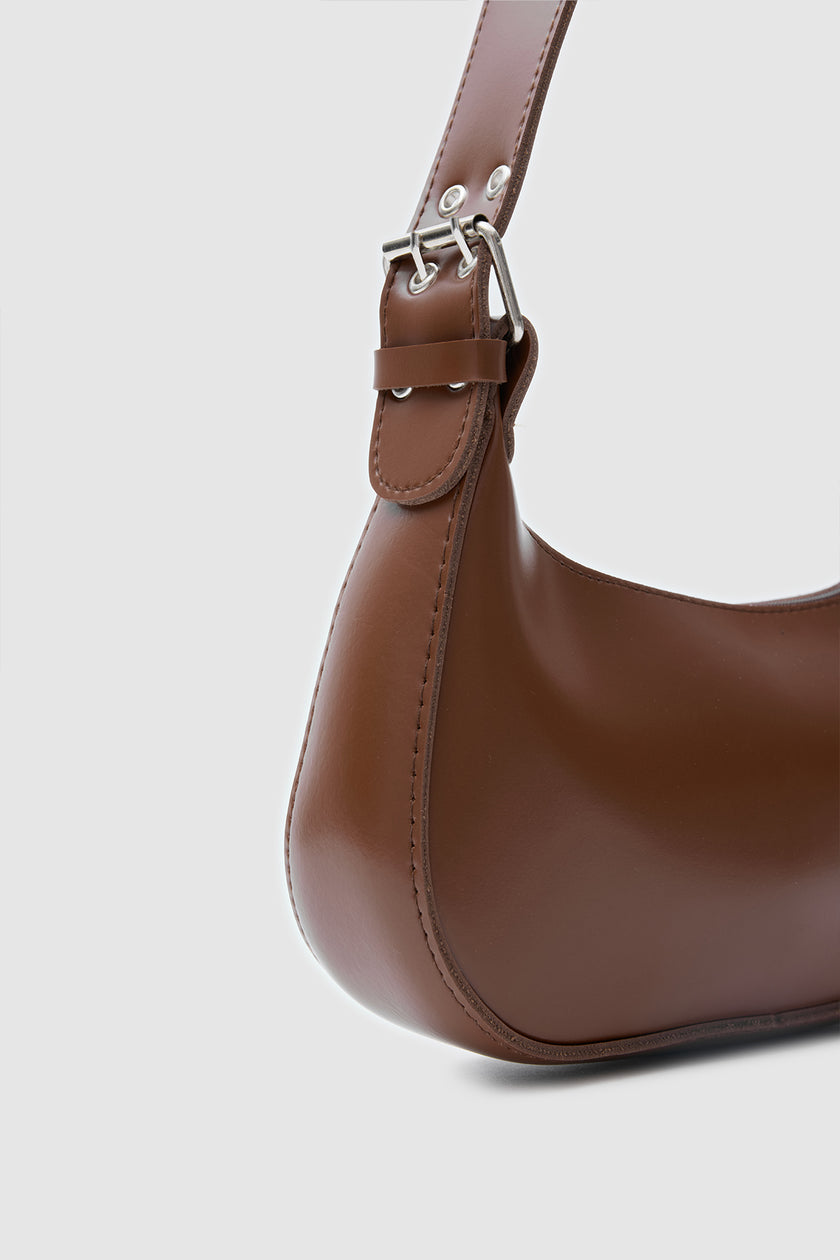 Rivo Oval Baget Çanta Taba