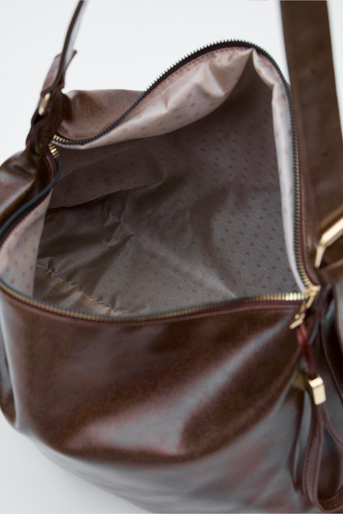 Violeta Salaş Omuz Çantası Kahve