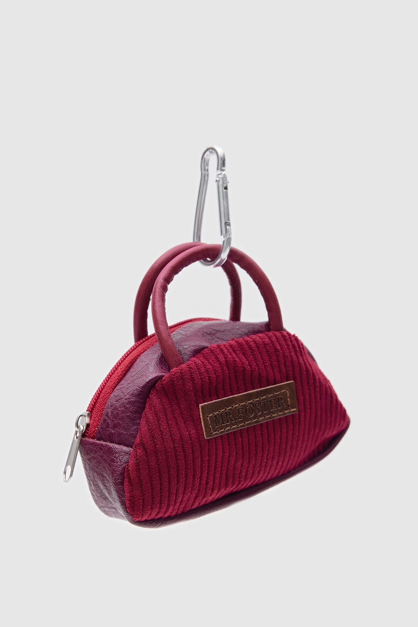 Bozuk Para Cüzdanı ve Anahtarlık Kırmızı