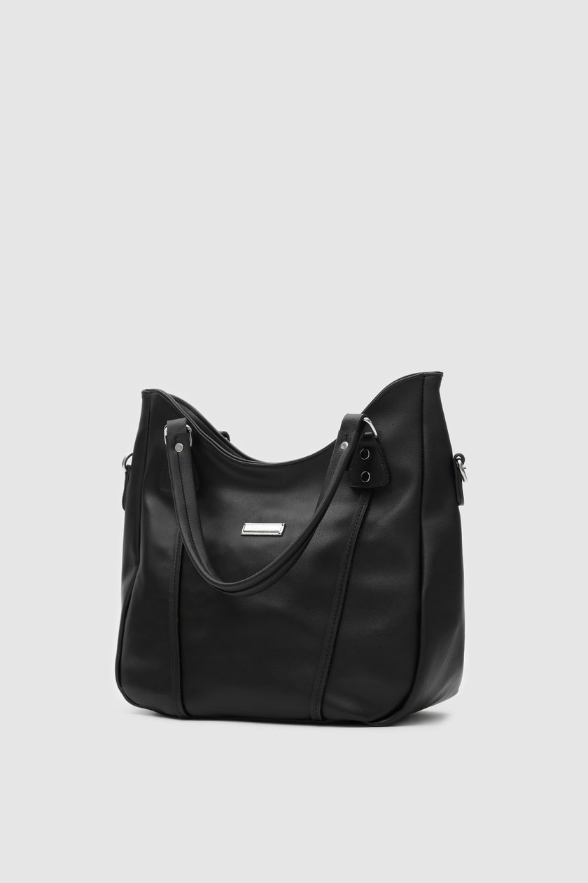 Zyra El ve Omuz Çantası  - Siyah