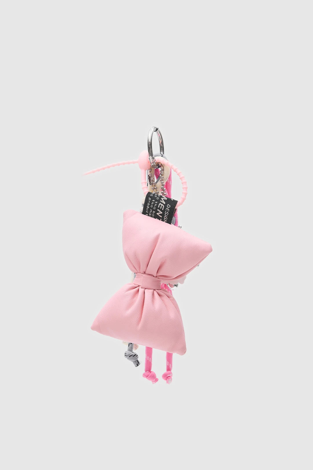 Papyonlu Çanta Charmı ve Anahtarlık Pembe