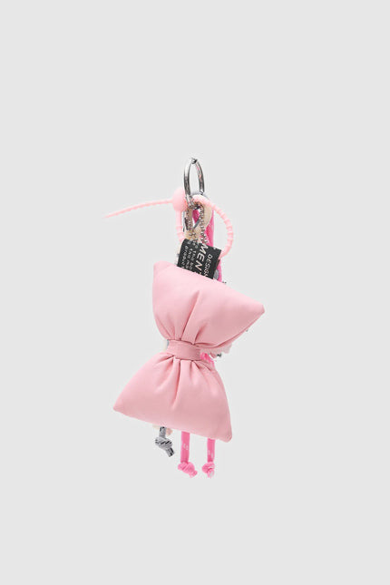 Papyonlu Çanta Charmı ve Anahtarlık Pembe