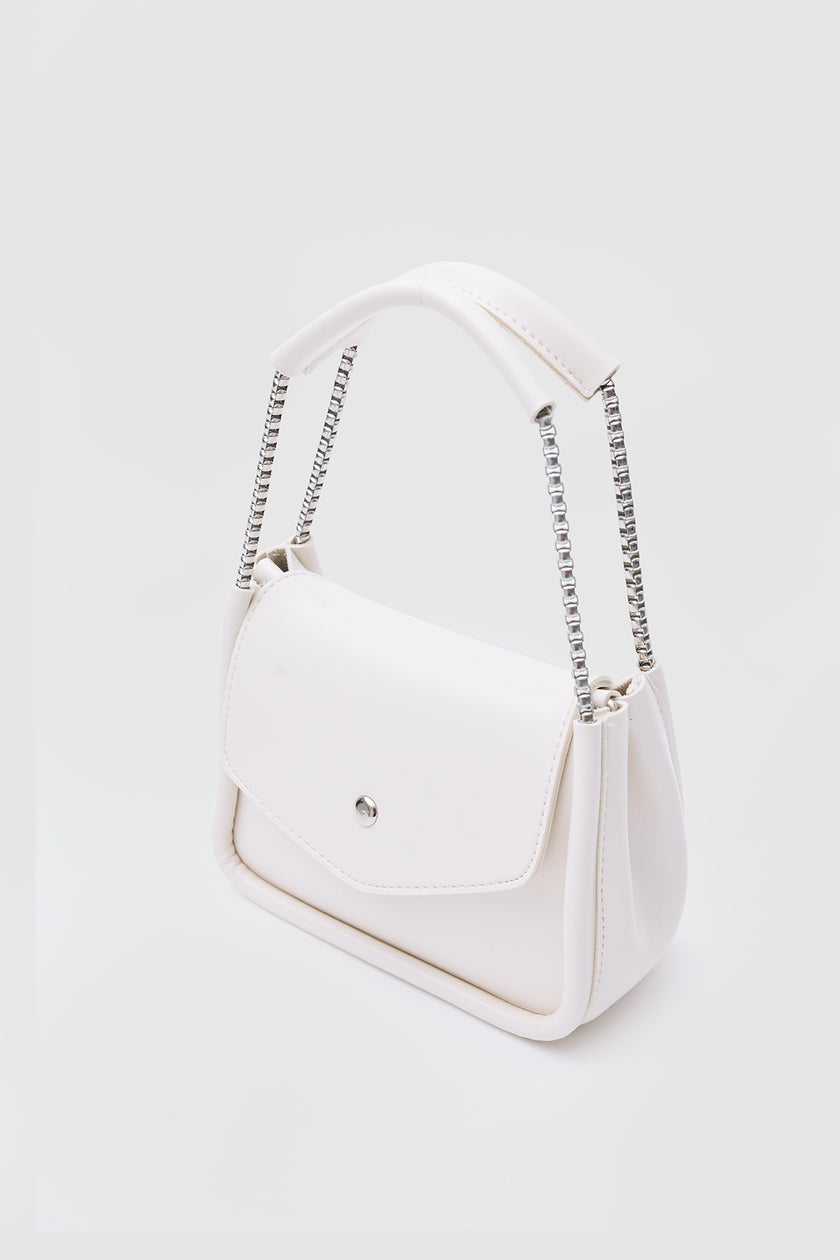 Nesta El ve Çapraz Çanta Krem