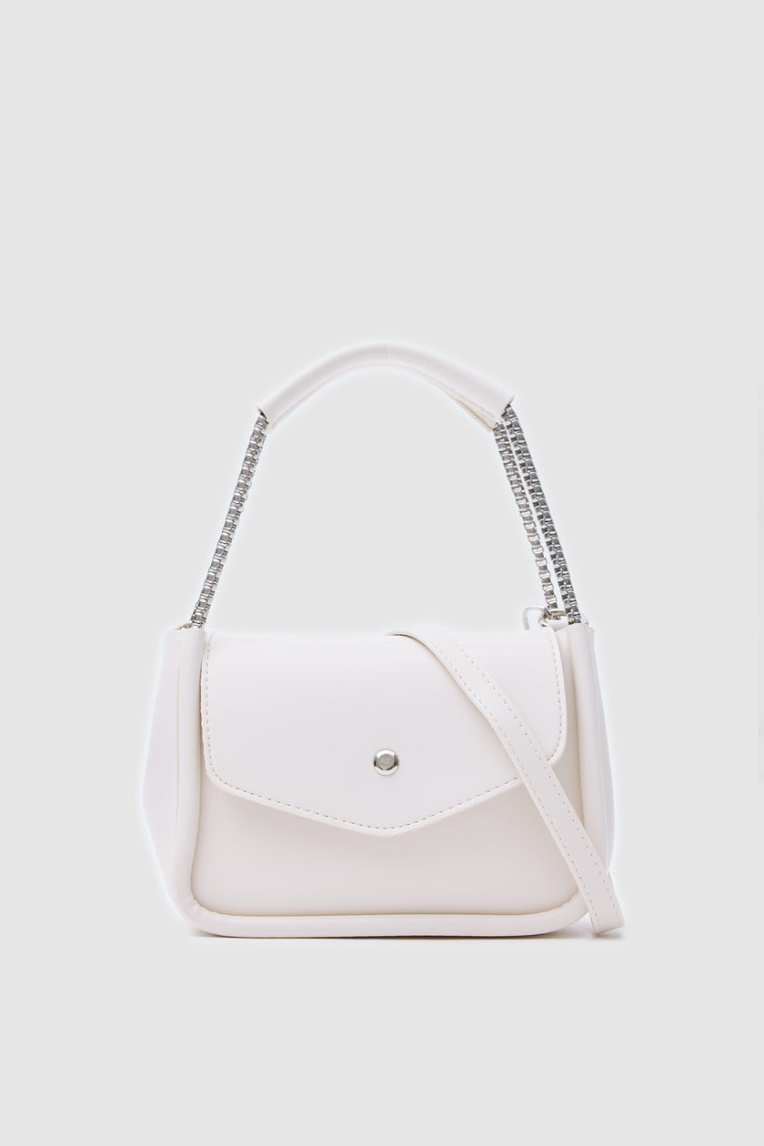 Nesta El ve Çapraz Çanta Krem