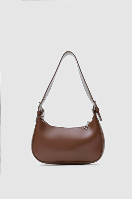 Rivo Oval Baget Çanta Taba