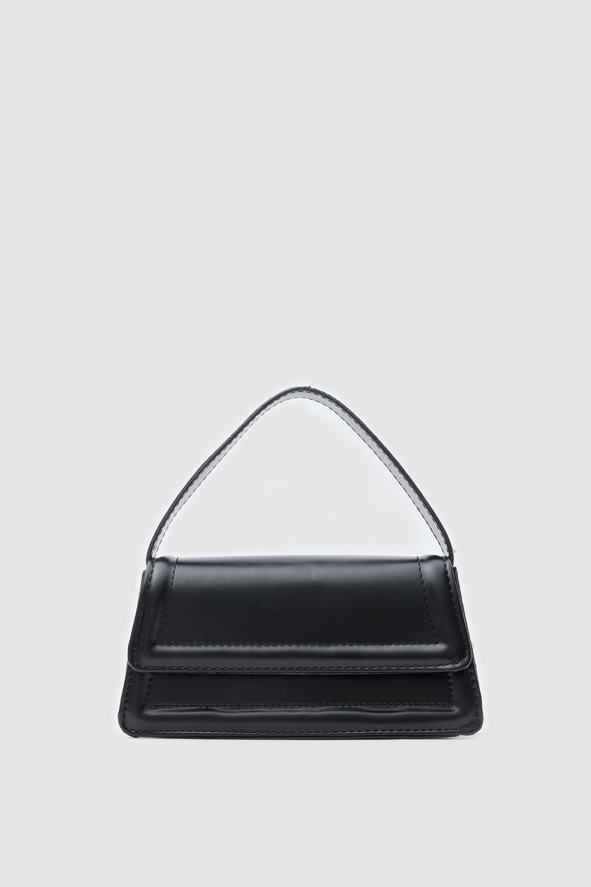 Supra Çapraz Askılı Omuz Çantası Siyah