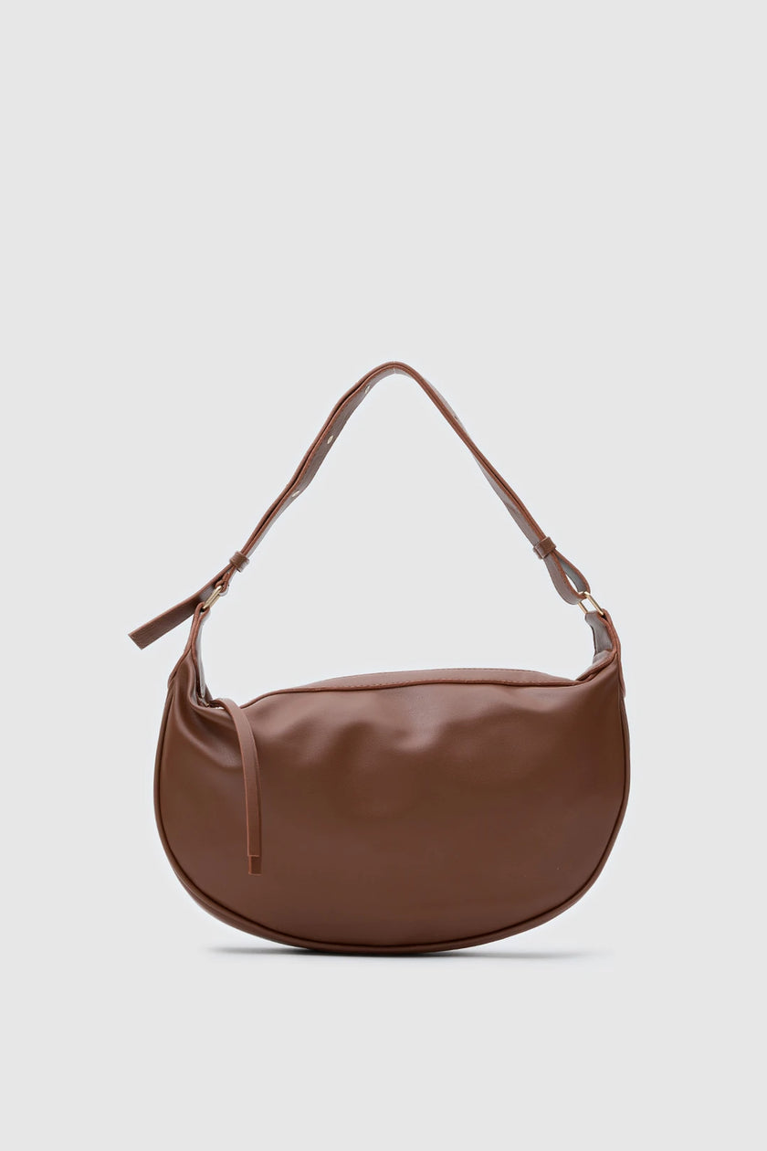 Bust Omuz Çantası Taba