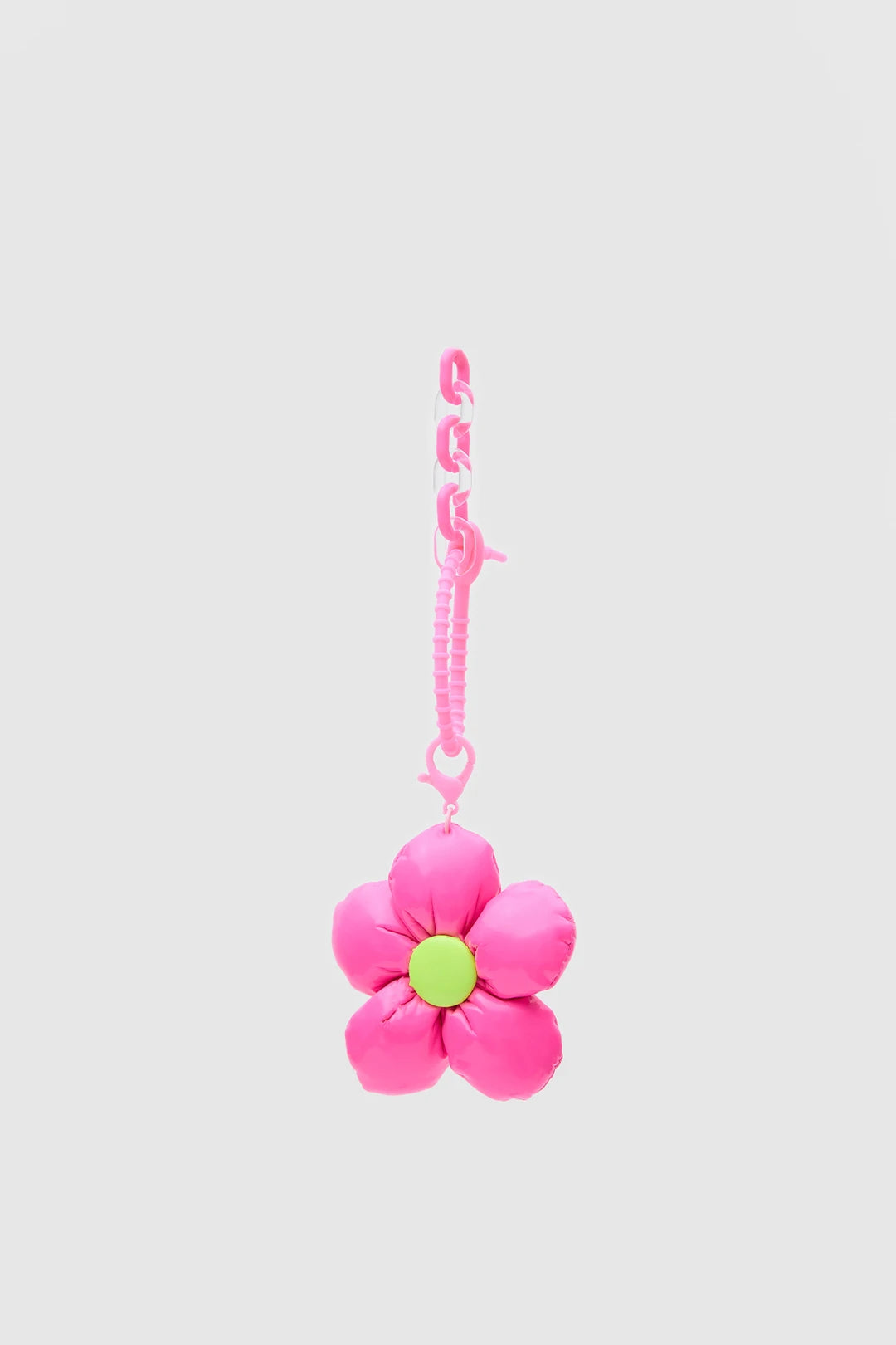 Papatya Figürlü Charm ve Anahtarlık Pembe