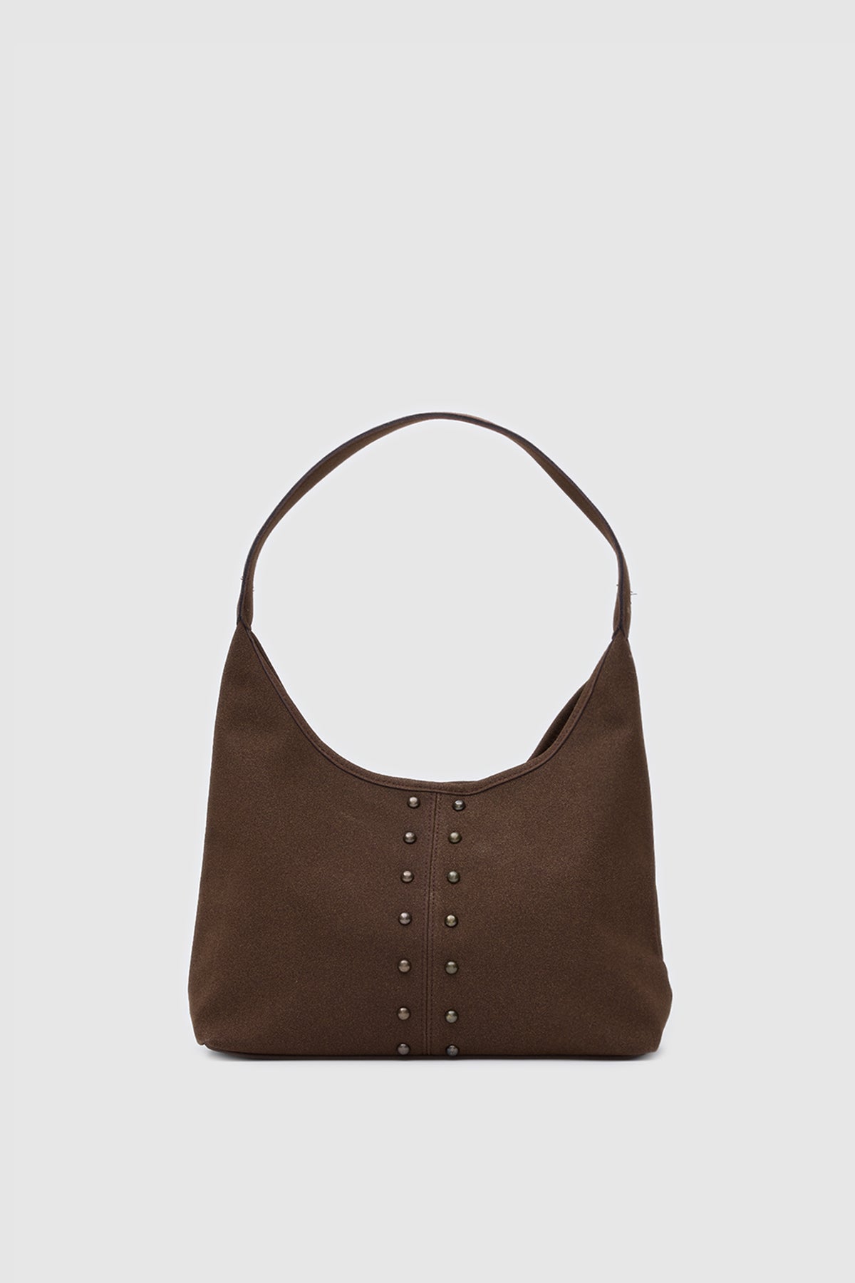 Valenta Süet El ve Omuz Çantası - Kahverengi