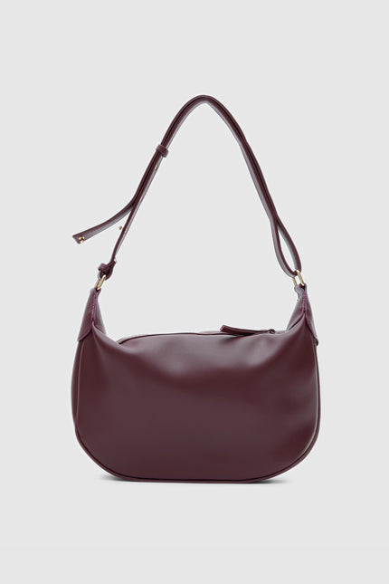 Bust Omuz Çantası - Bordo