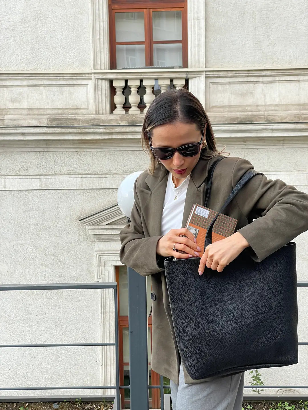 Grazia Omuz Çantası Siyah