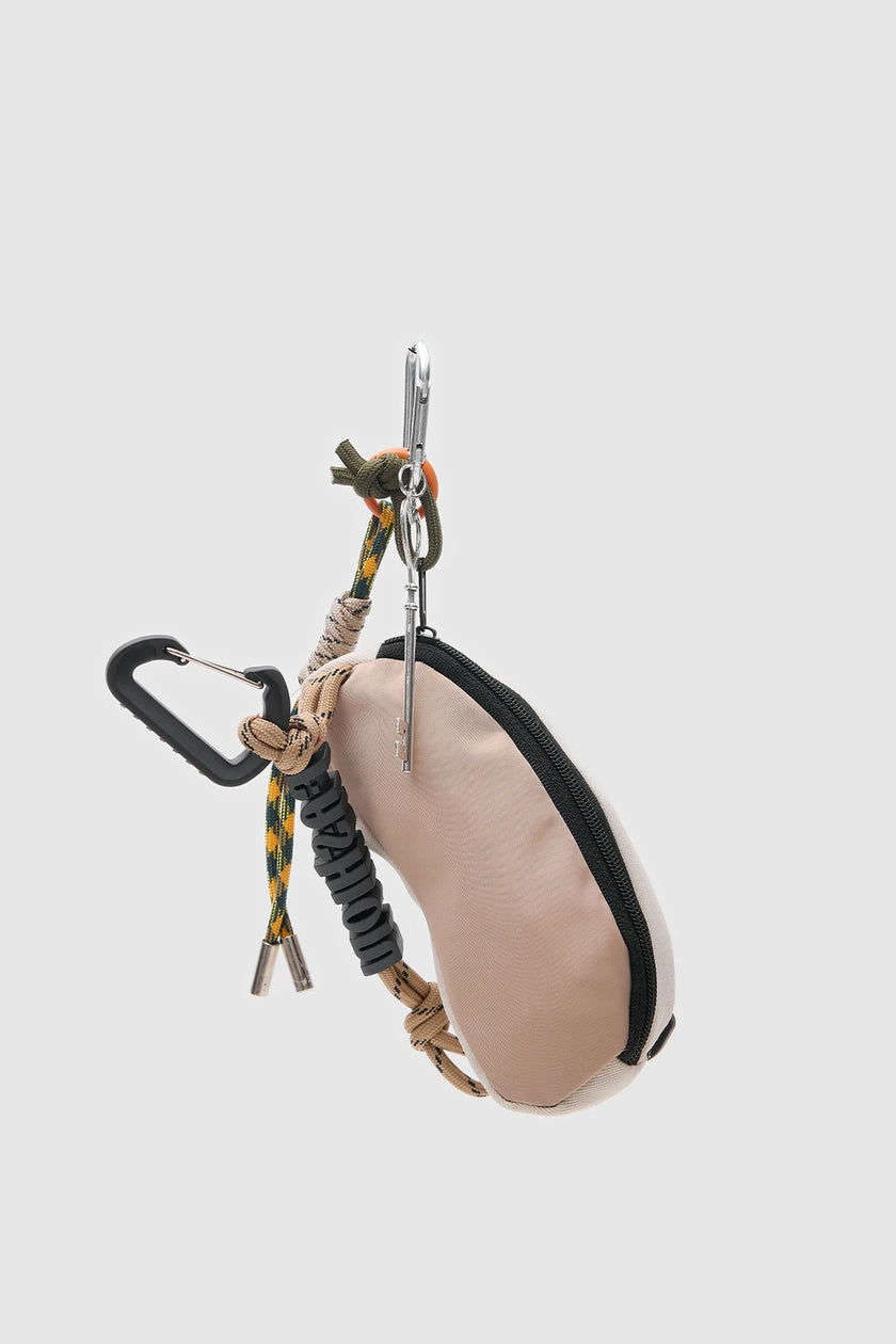 Çanta Charmı ve Bozuk Para Kesesi Bej