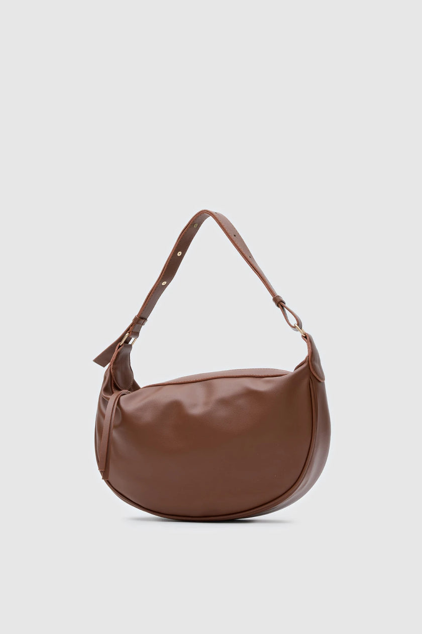 Bust Omuz Çantası Taba