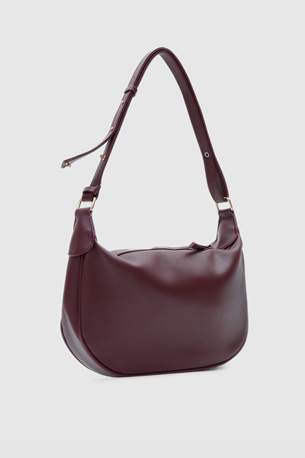 Bust Omuz Çantası - Bordo