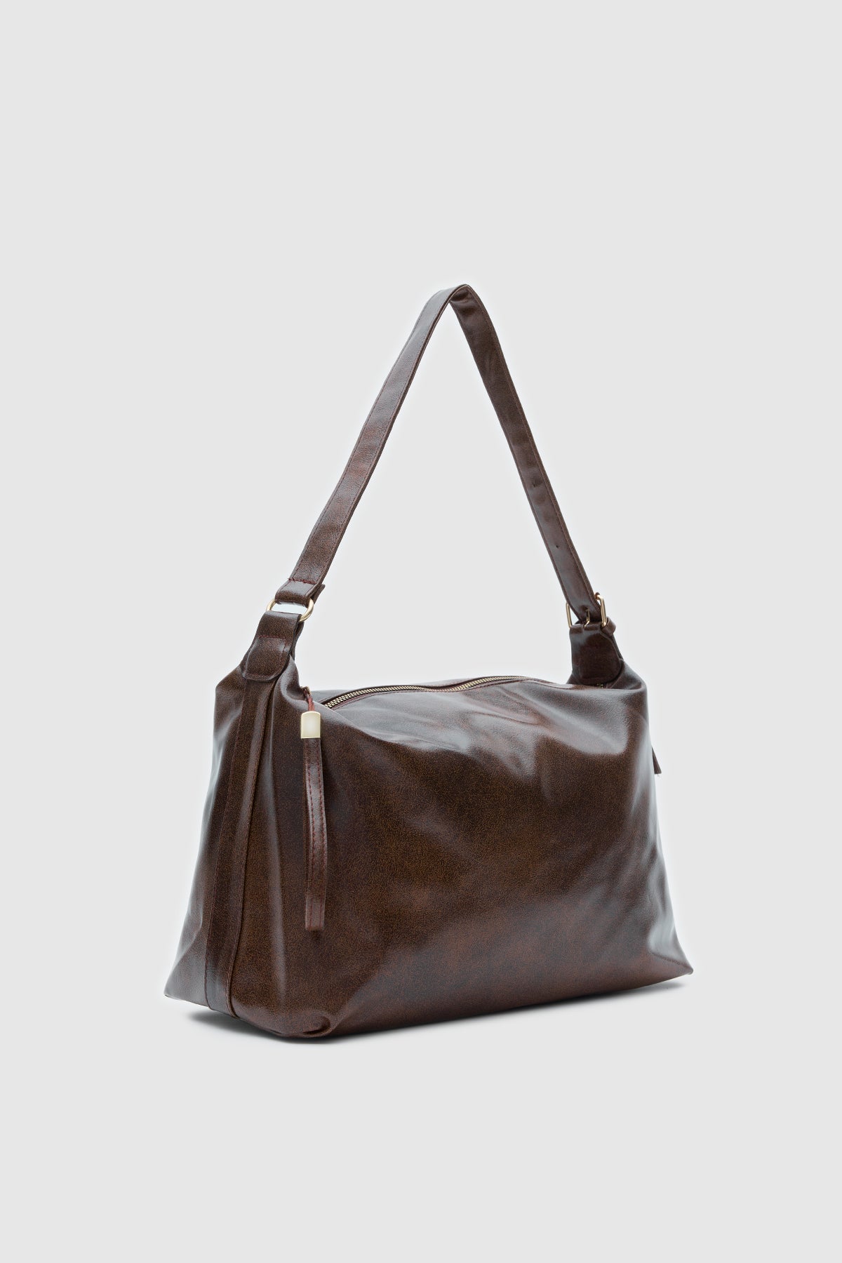 Violeta Salaş Omuz Çantası Kahve