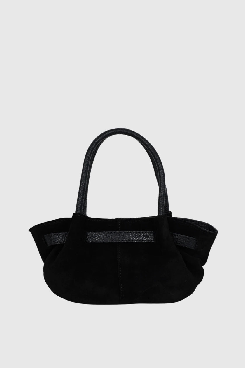 Bianca Deri El çantası Siyah