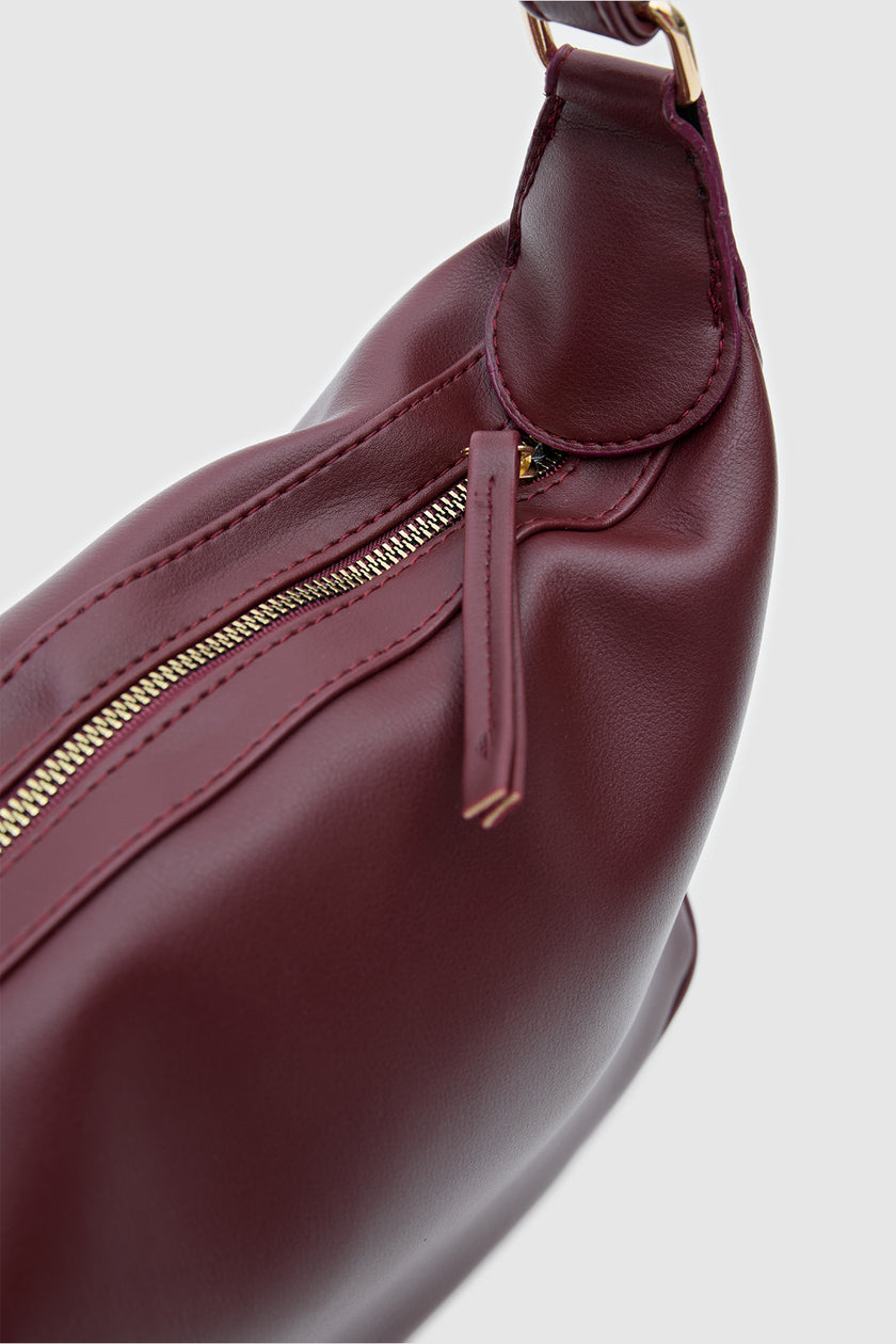 Bust Omuz Çantası - Bordo