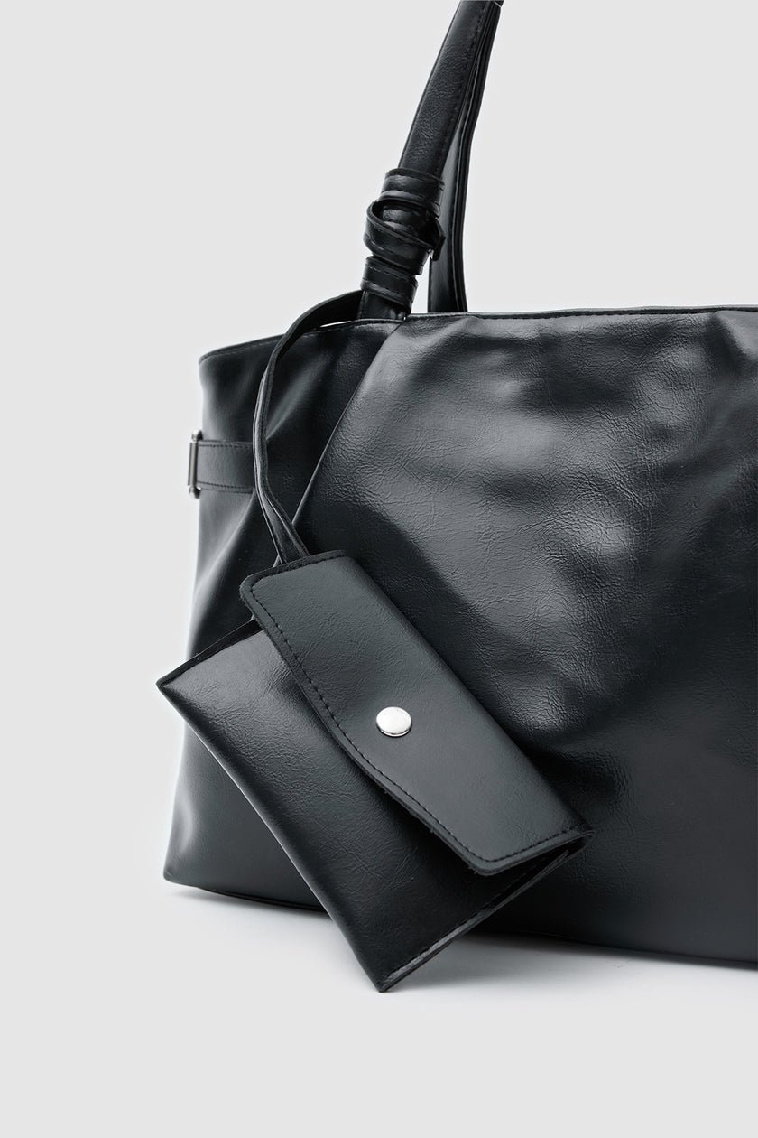 Ruiz Vintage Omuz Çantası Siyah