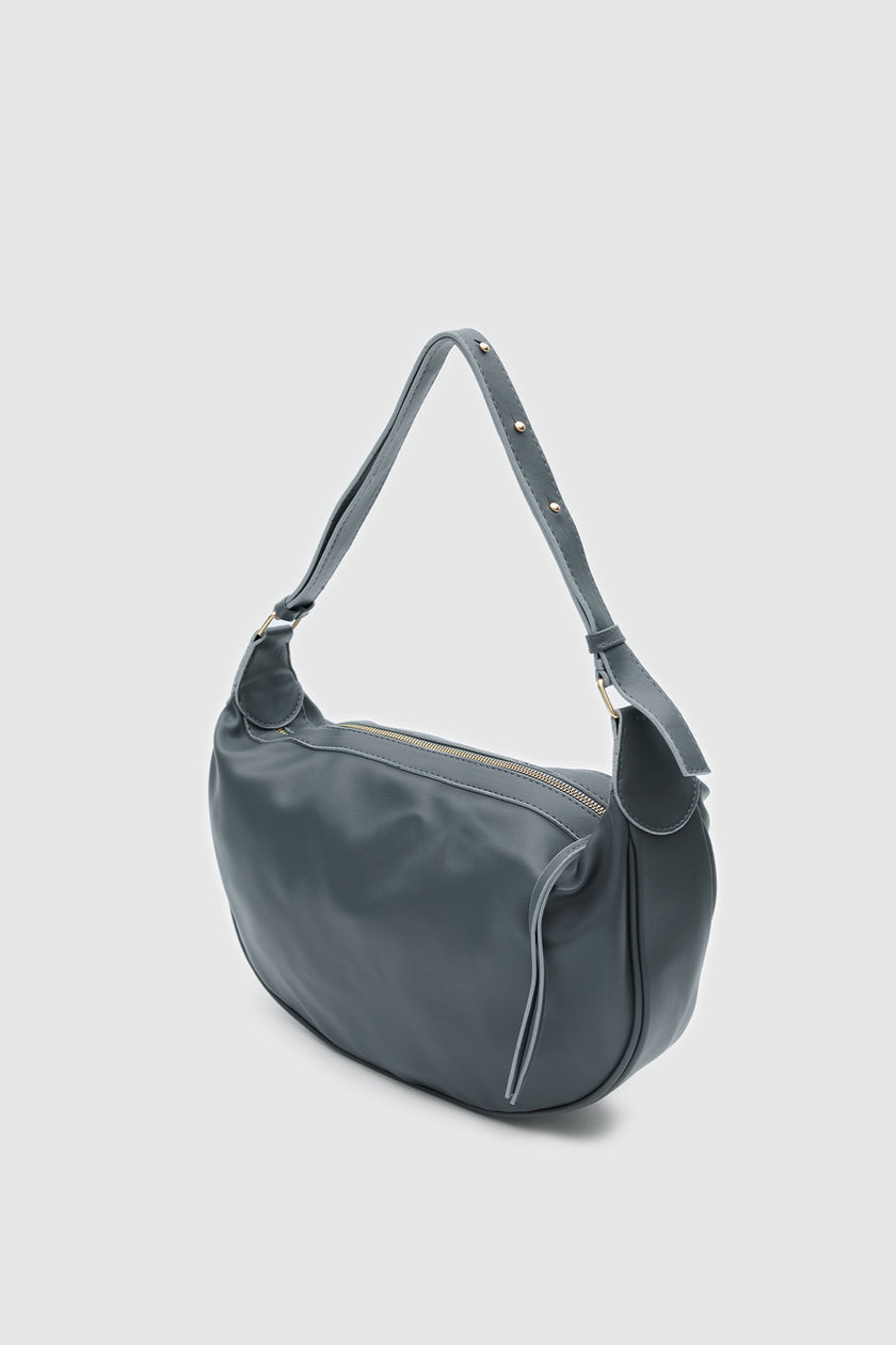 Bust Omuz Çantası Gri