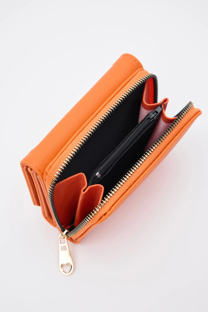 Pietro Suni Deri Cüzdan Turuncu