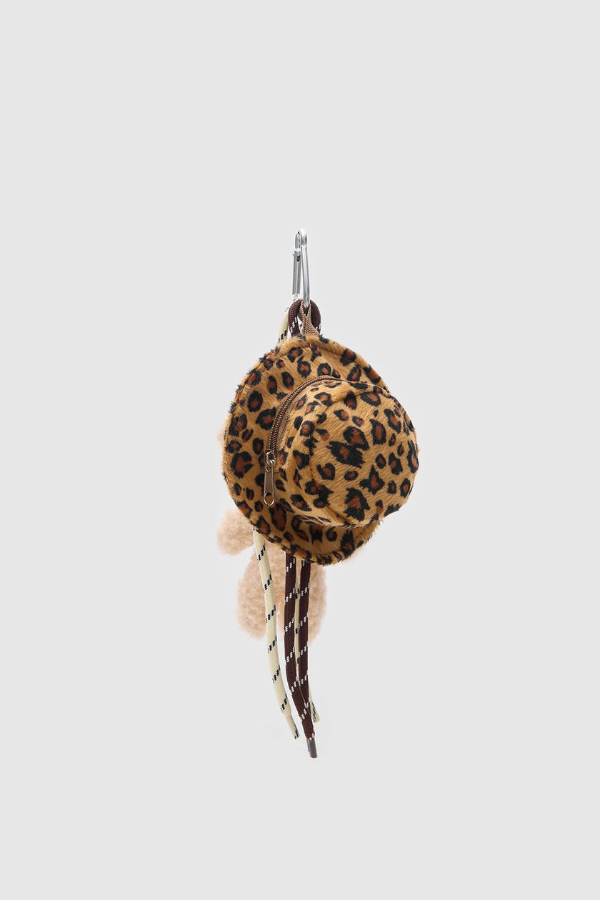 Çanta Charmı ve Bozuk Para Kesesi Bej