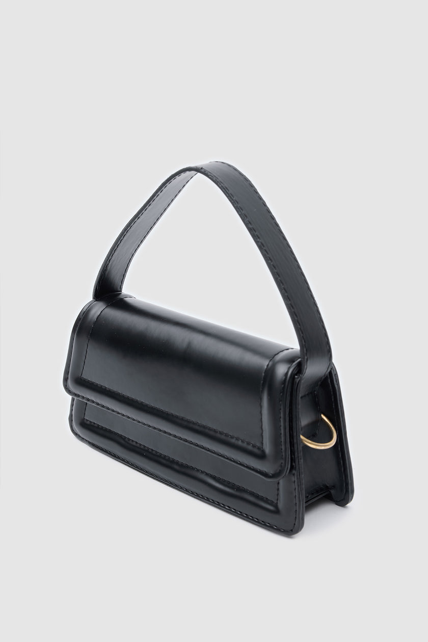 Supra Çapraz Askılı Omuz Çantası Siyah