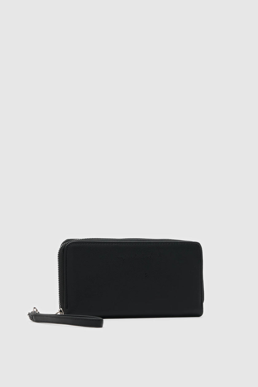 Arre Suni Deri Cüzdan Siyah