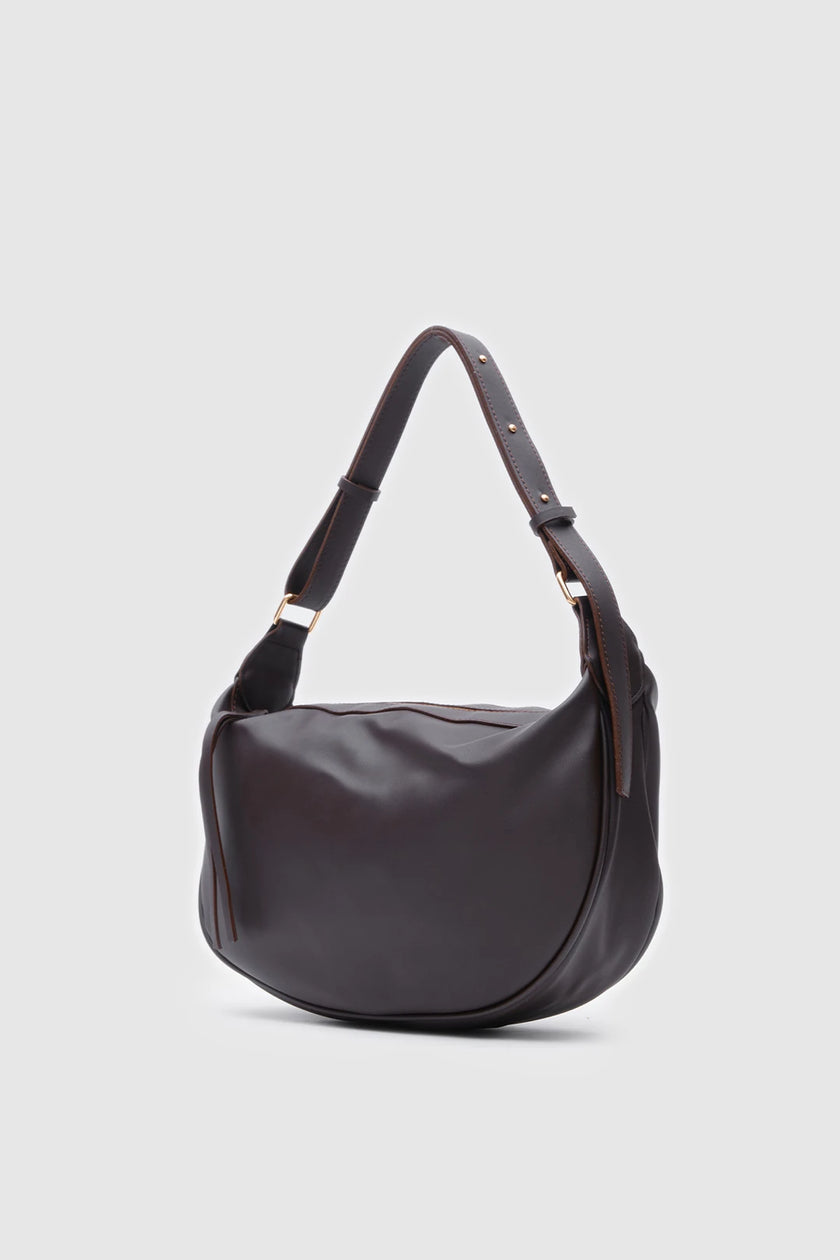 Bust Omuz Çantası Kahve