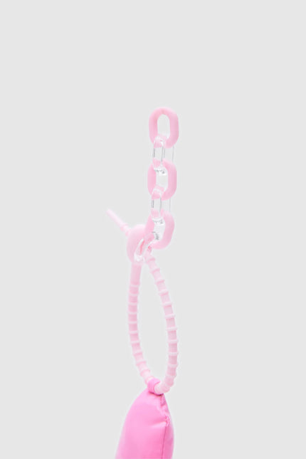 Kalpli Çanta Charmı ve Anahtarlık Pembe