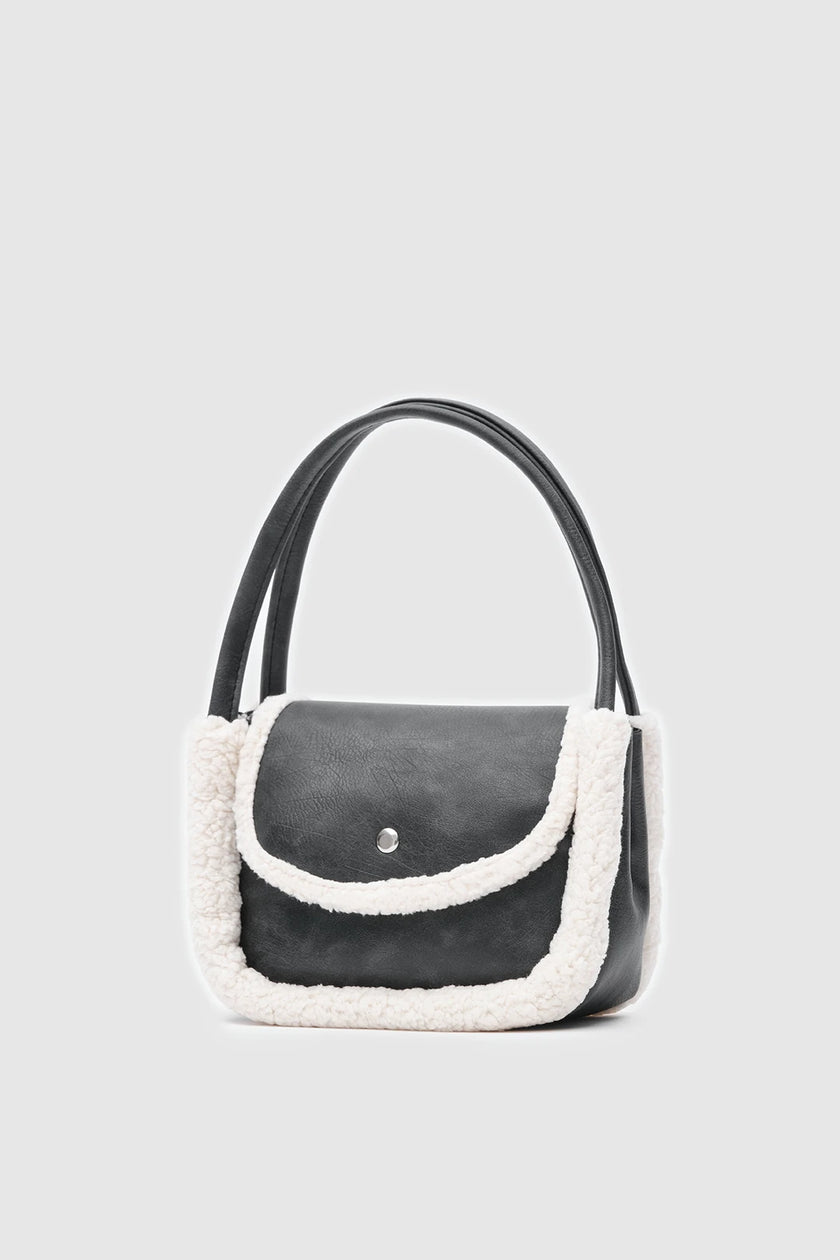 Siona - El ve Omuz Çantası - Siyah