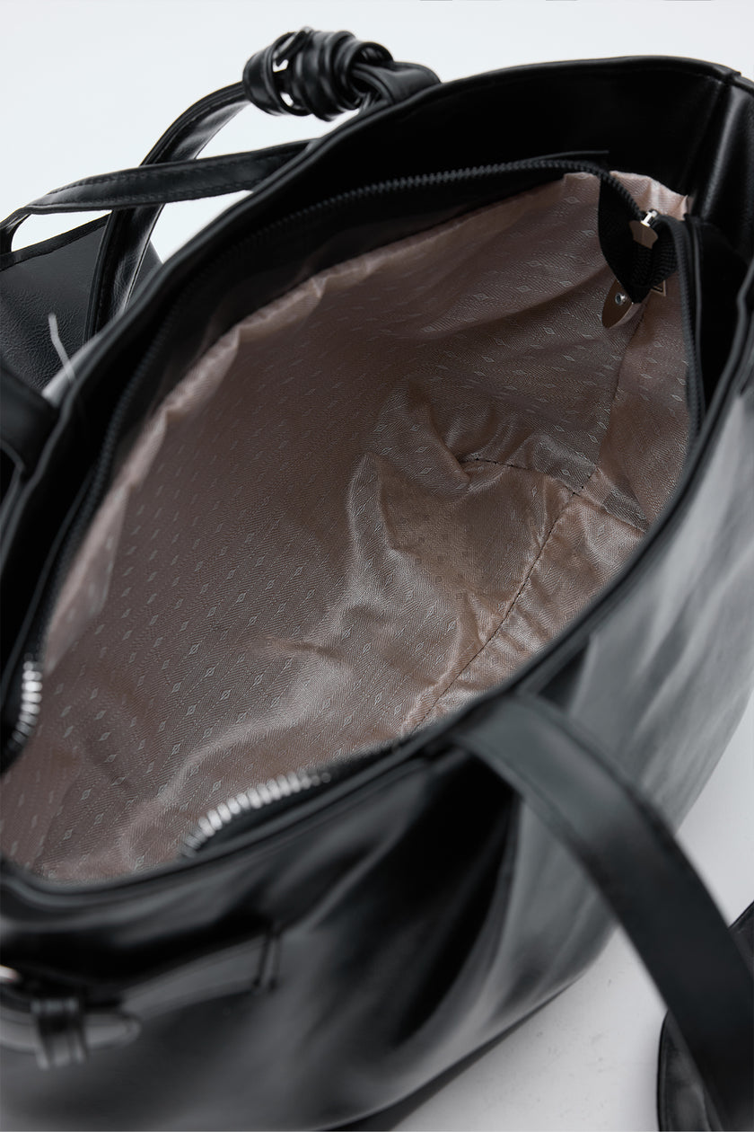 Ruiz Vintage Omuz Çantası Siyah