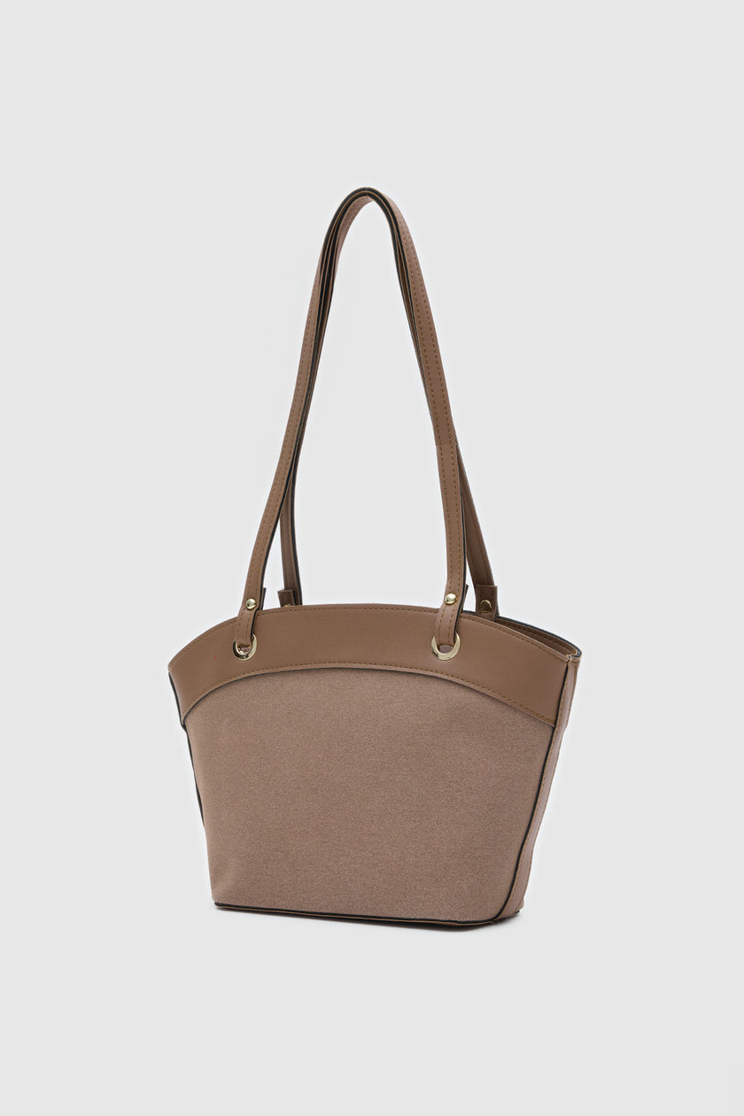 Avilo Süet Omuz ve El Çantası Taba