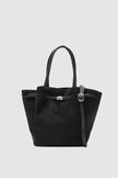 Lusha Tote - Süet Omuz Çantası - Siyah