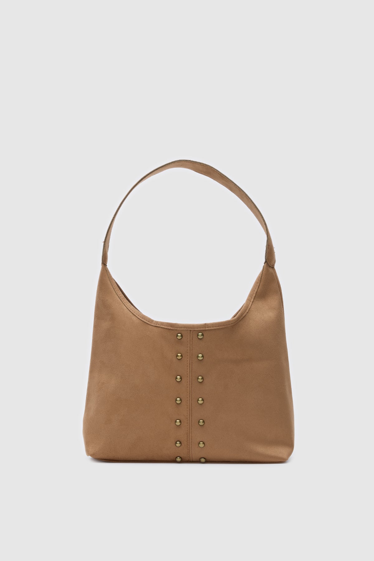 Valenta Süet El ve Omuz Çantası - Camel