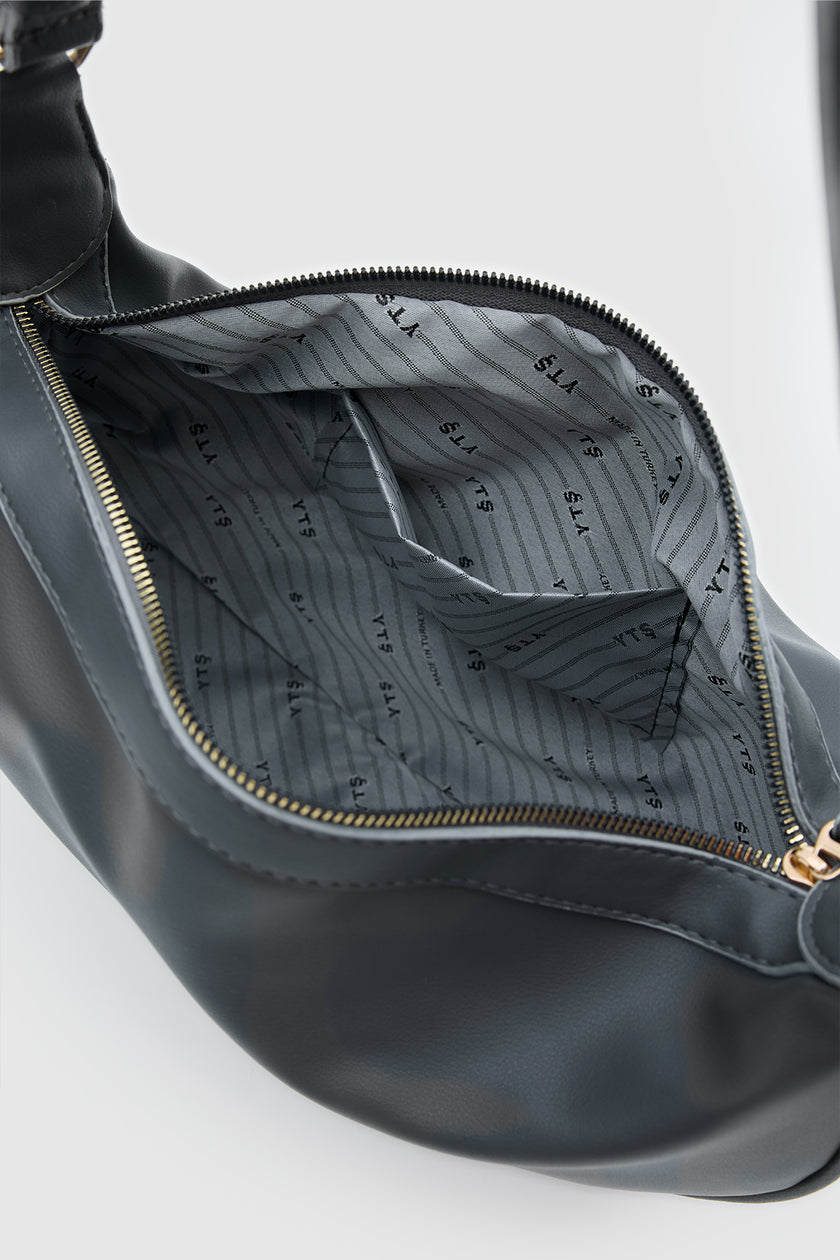 Bust Omuz Çantası Gri