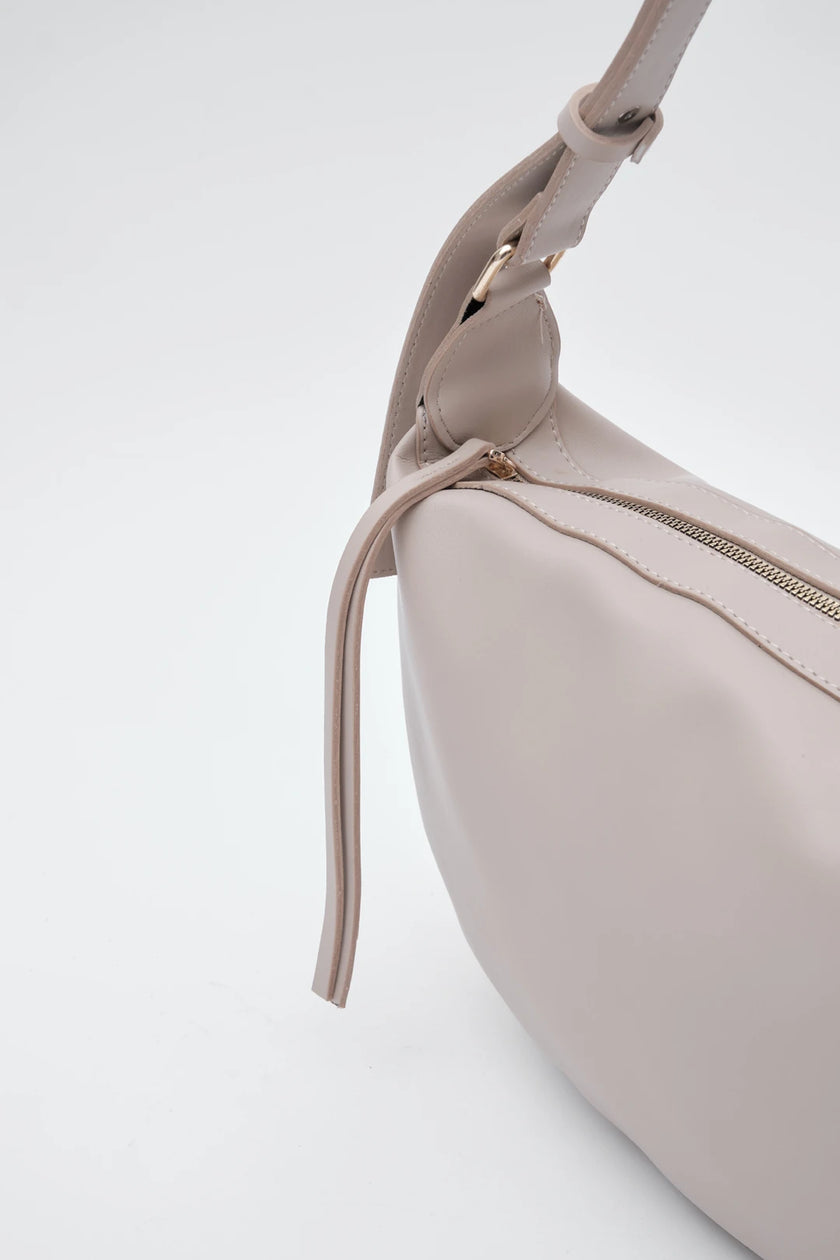 Bust Omuz Çantası Krem