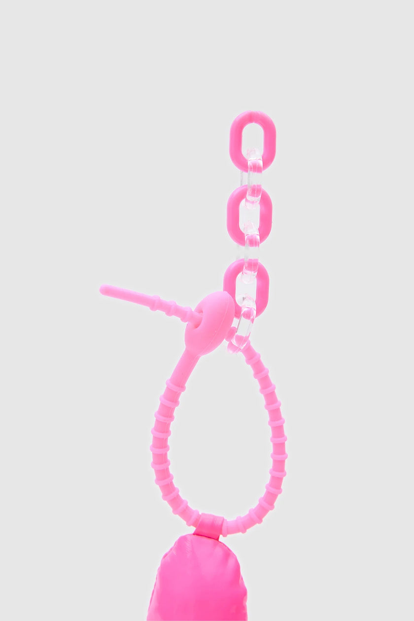 Kalpli Çanta Charmı ve Anahtarlık Pembe