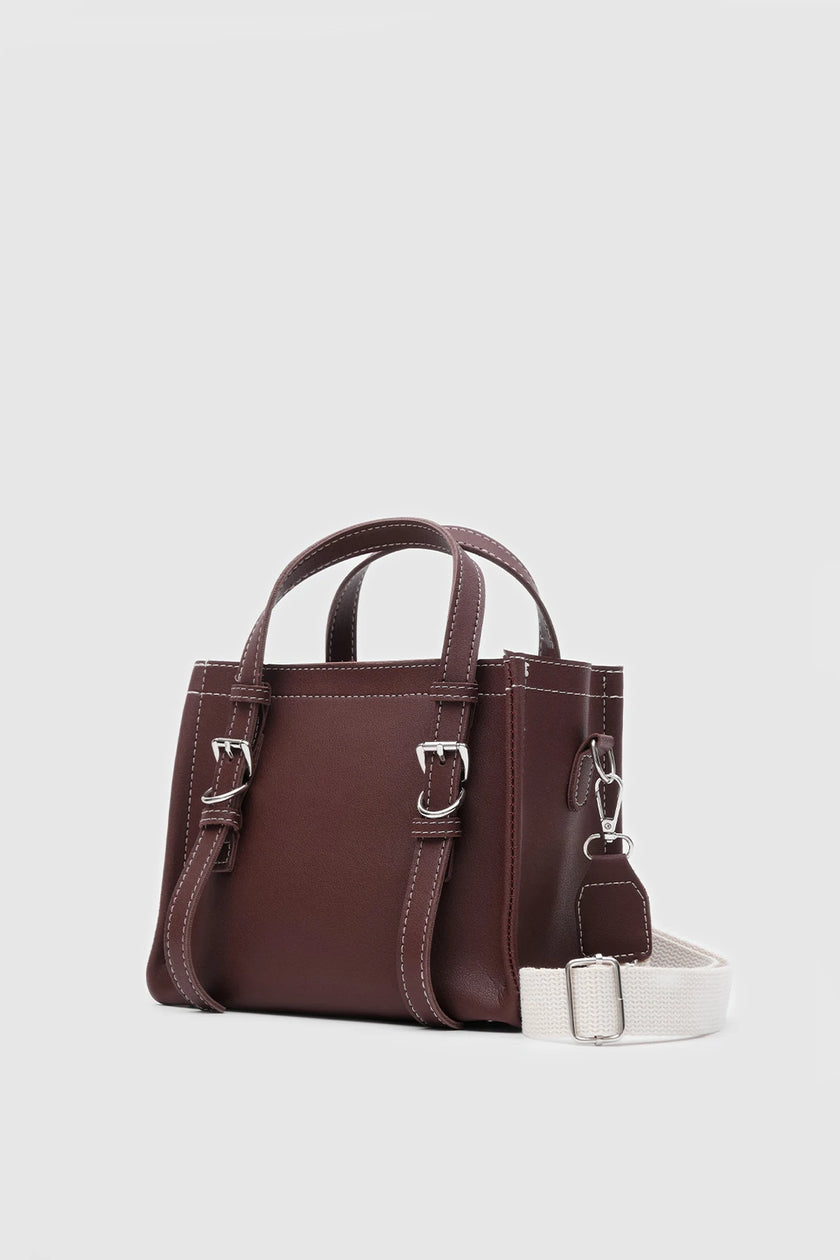 Merry Ayarlanabilir El ve Omuz çantası Bordo