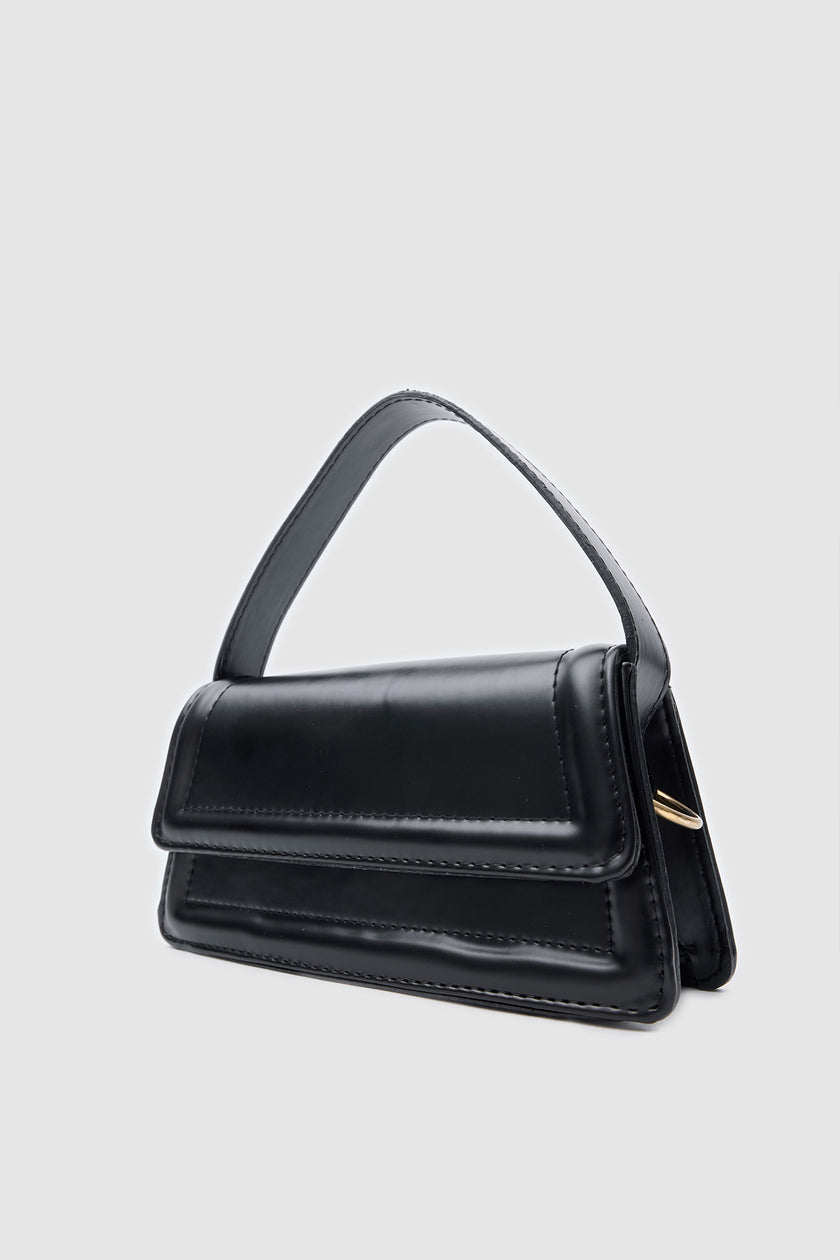 Supra Çapraz Askılı Omuz Çantası Siyah