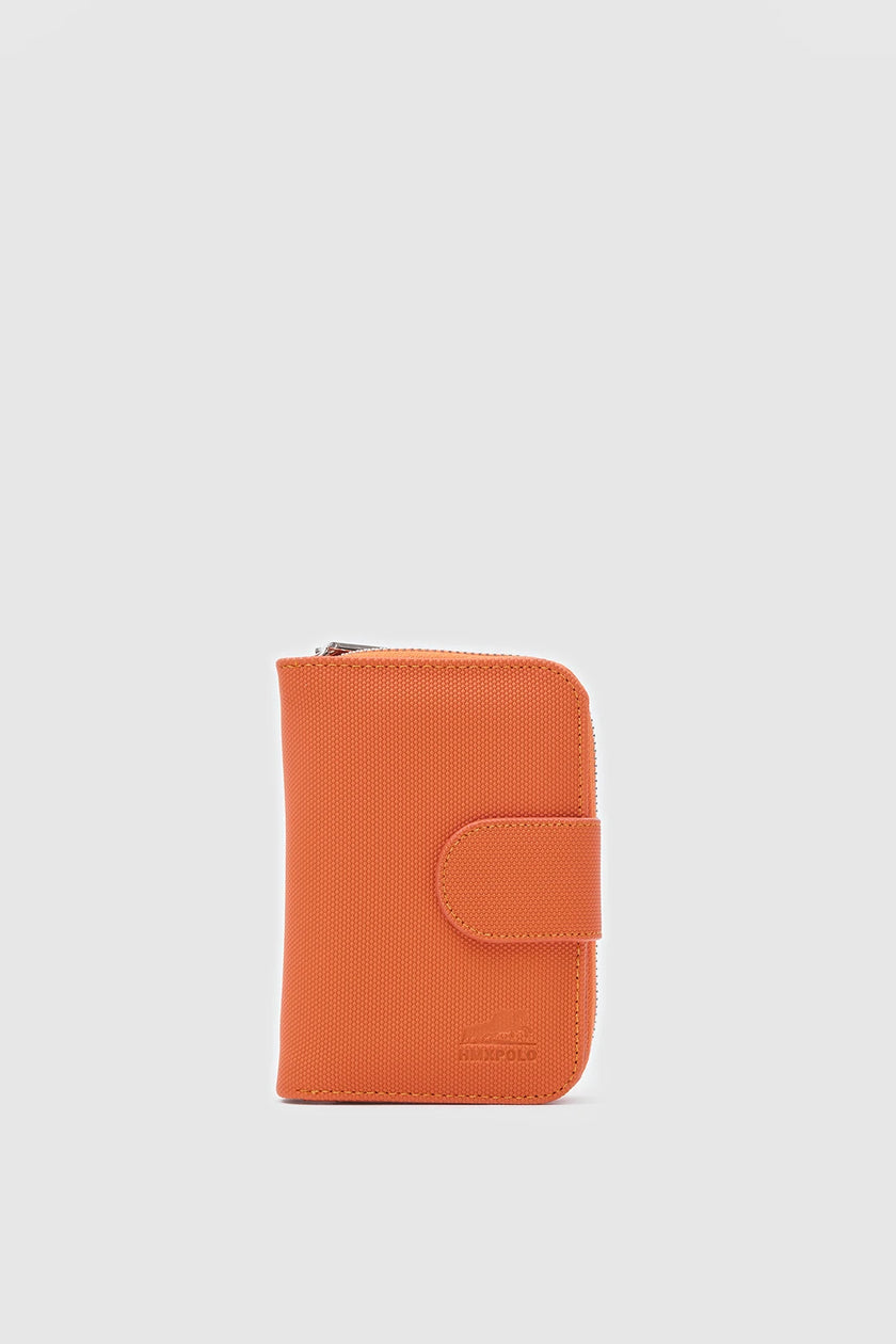 Deri Turuncu Cüzdan Küçük Boy Turuncu