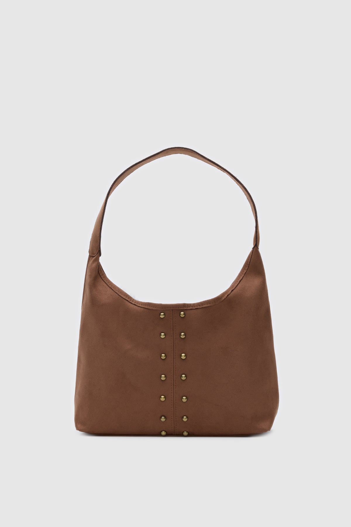 Valenta Süet El ve Omuz Çantası - Taba