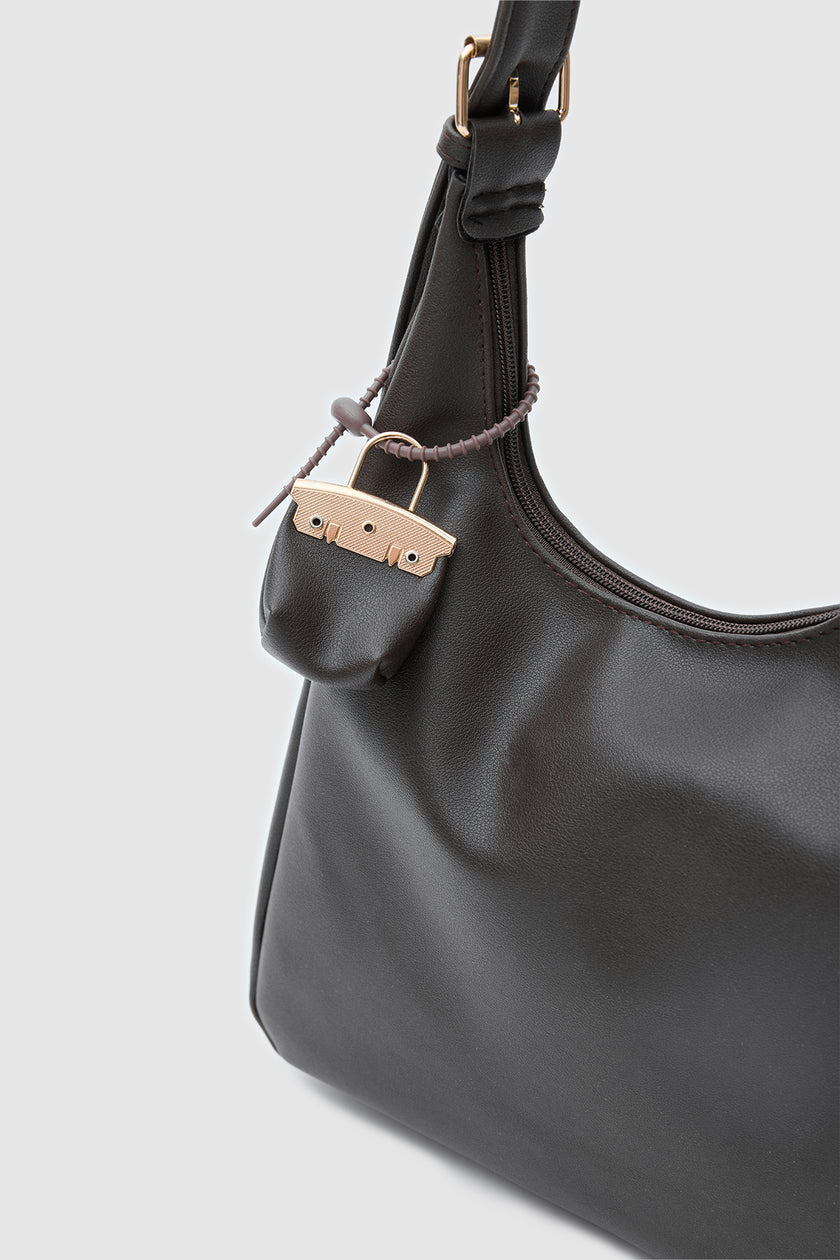 Vilma Charmlı Salaş Omuz Çantası Acı Kahve