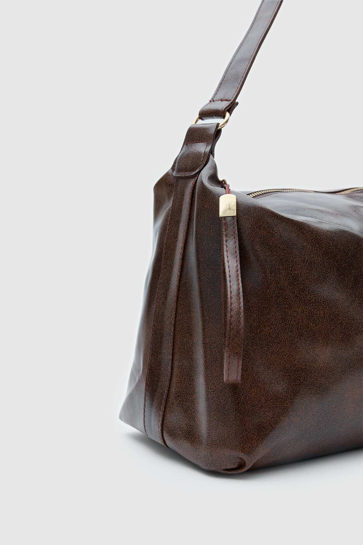 Violeta Salaş Omuz Çantası Kahve